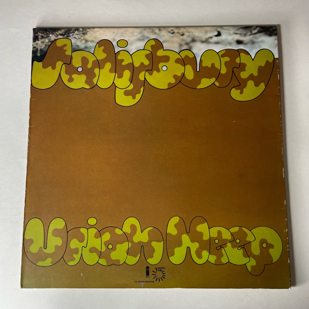 Винтажная виниловая пластинка LP Uriah Heep Salisbury (Германия 1971) Island Records