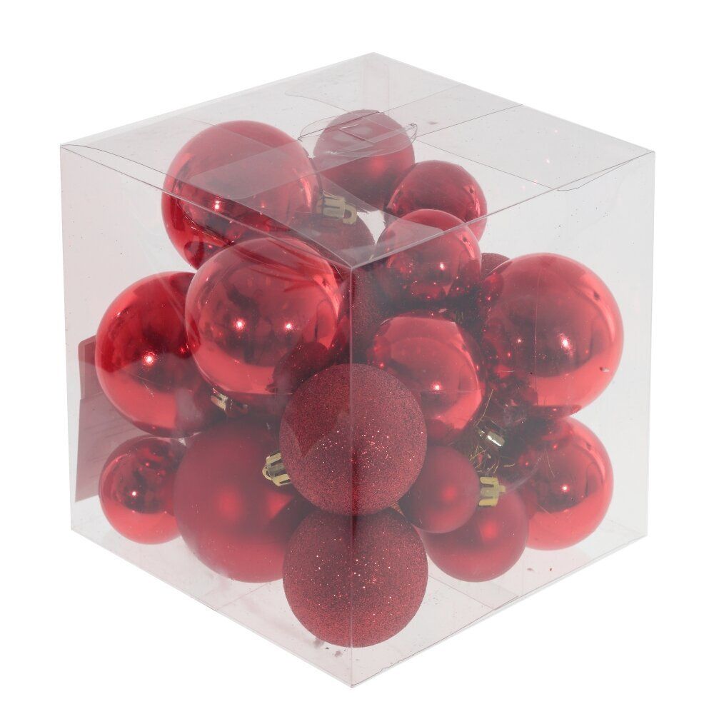 GAEM Набор из 28шт, Украшение новогоднее Шар "Сказочное великолепие", D6 см, L14,5 W14,5 H25,5 см