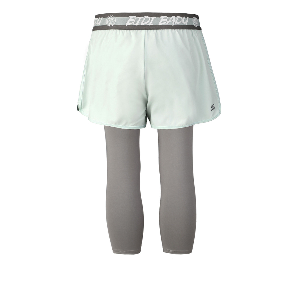 Женские теннисные шорты BIDI BADU Kara Tech Shopri Women - Turquoise, Grey