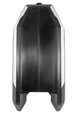 Броня-320 СК слань+киль белый-серый (Лодка ПВХ под мотор с усилением)