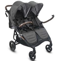 Детская прогулочная коляска для двойни Valco baby Snap Duo Trend Charcoal
