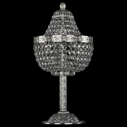 Настольная лампа декоративная Bohemia Ivele Crystal 1928 19281L6/H/20IV Ni