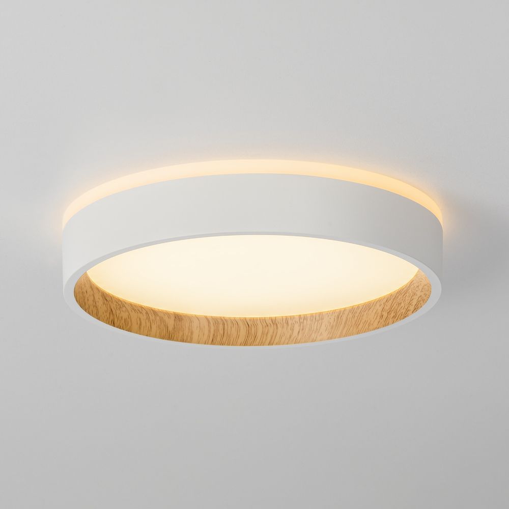 Citilux ETALON CL750180 LED Светильник с подсветкой Белый+Бук