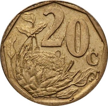 20 центов 2010 ЮАР
