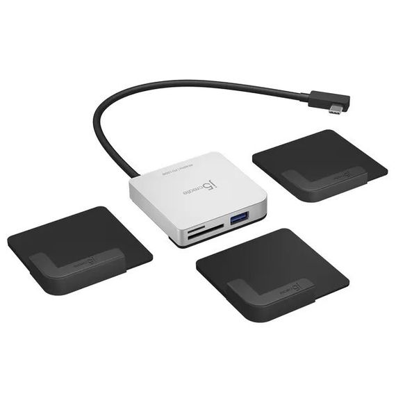Док-станция j5create USB-C 6 в 1 Hub для iPad Pro (JCD612-1R)