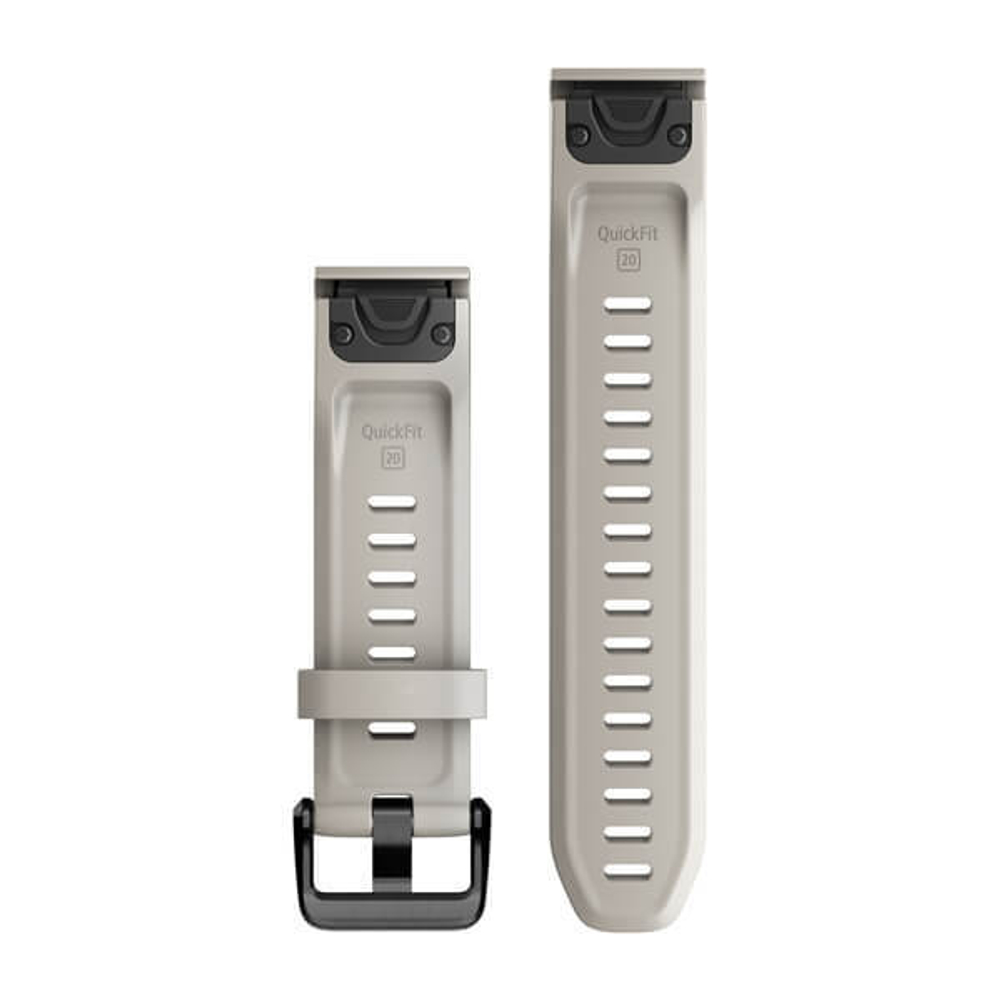 Ремешок сменный  QuickFit Light Sand Silicone Band, 20 мм, 010-13102-04