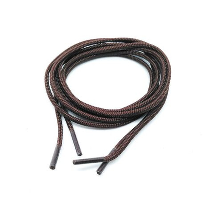 ШНУРОК ОБУВНОЙ С НАКОНЕЧНИКАМИ 70см*3мм, цвет  коричневый