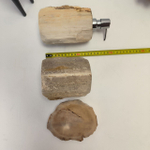Набор из окаменелого дерева 4 предм Fossil Set NF-63071 поднос 33см*39см