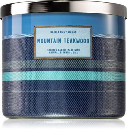 Bath & Body Works Mountain Teakwood - ароматическая свеча И. /   411  g  / GTIN 667557305332