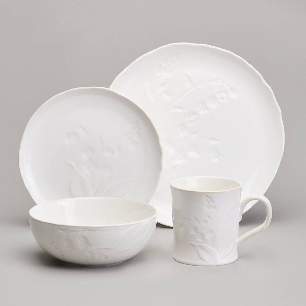 НАБОР ОБЕДЕННЫЙ LEFARD "ЛАНДЫШИ" 4 ПЕР. 16 ПР. (КОР=1ШТ.)