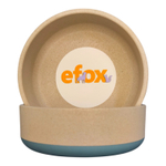 Миска "efox" TERRA для питомцев из бамбука, форма чаша