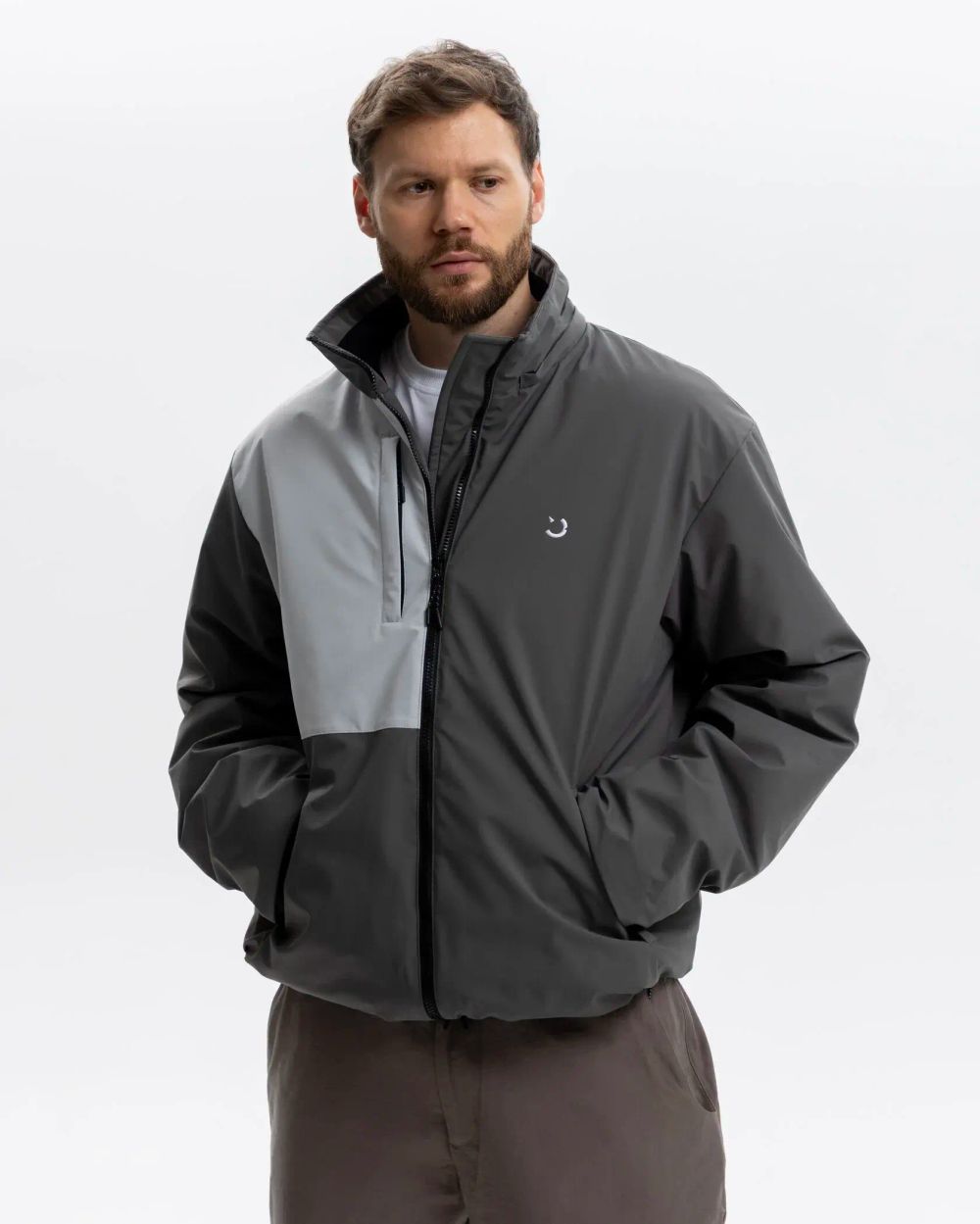 Куртка Outerkit Shell-02 Boreal Edition серая/белая