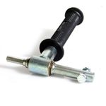 Адаптер ледобура под шуруповерт 15 мм с резиновой ручкой (Неро)