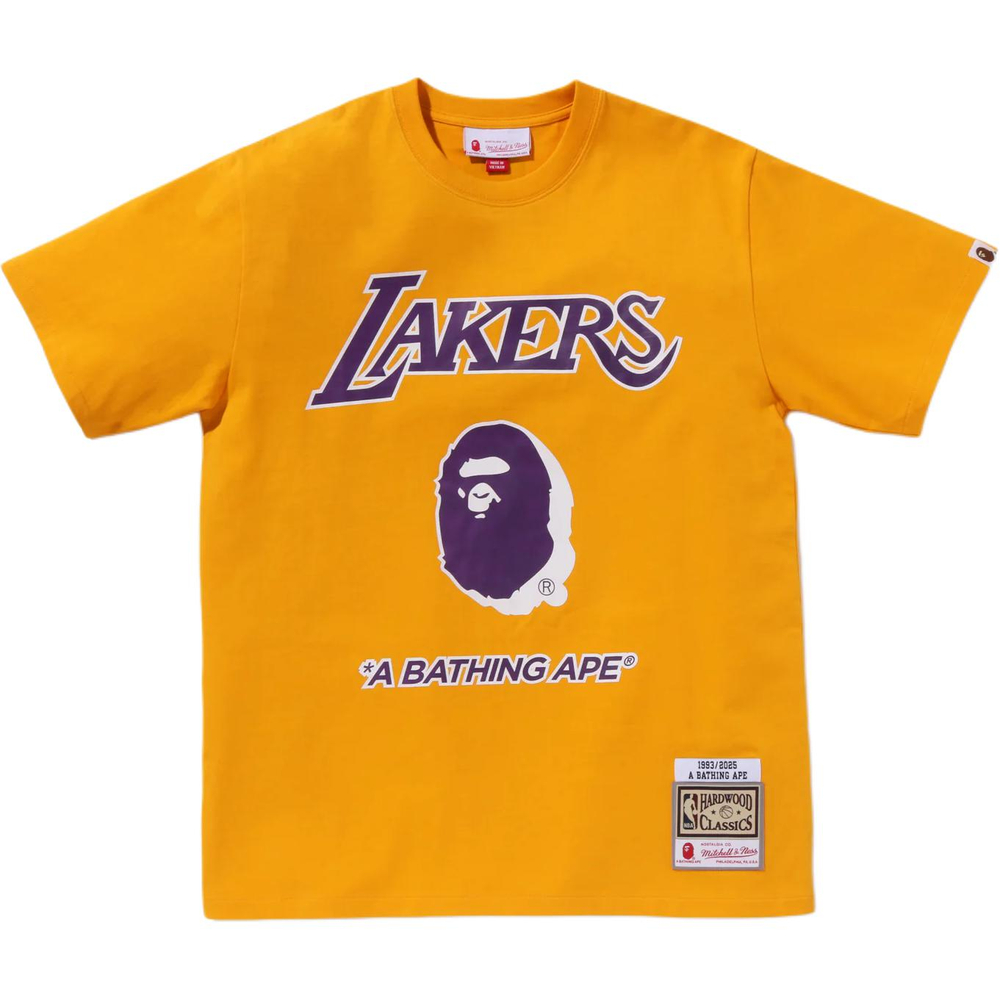 A Bathing Ape Bathing Ape X Mitchell Ness X Nba Fw25 Футболка