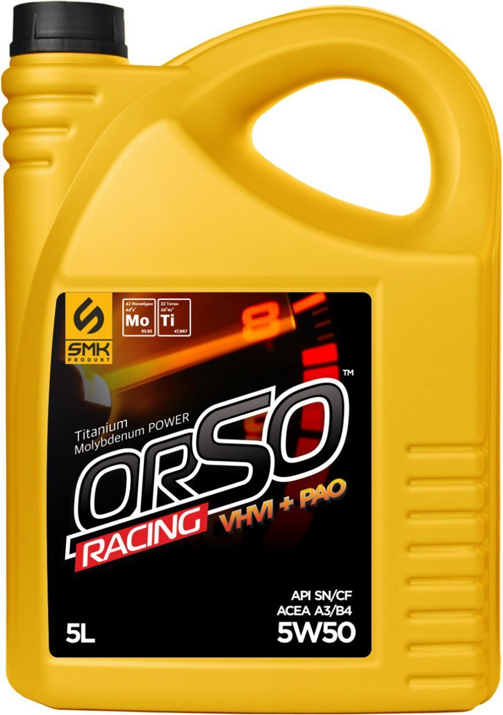 Масло моторное SMK PRODUKT ORSO RACING 5W-50 Синтетическое 5 л