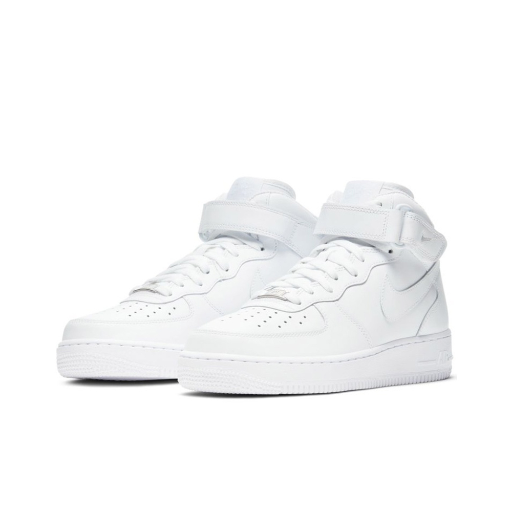 Кроссовки Nike Air Force 1 Mid GS Triple White