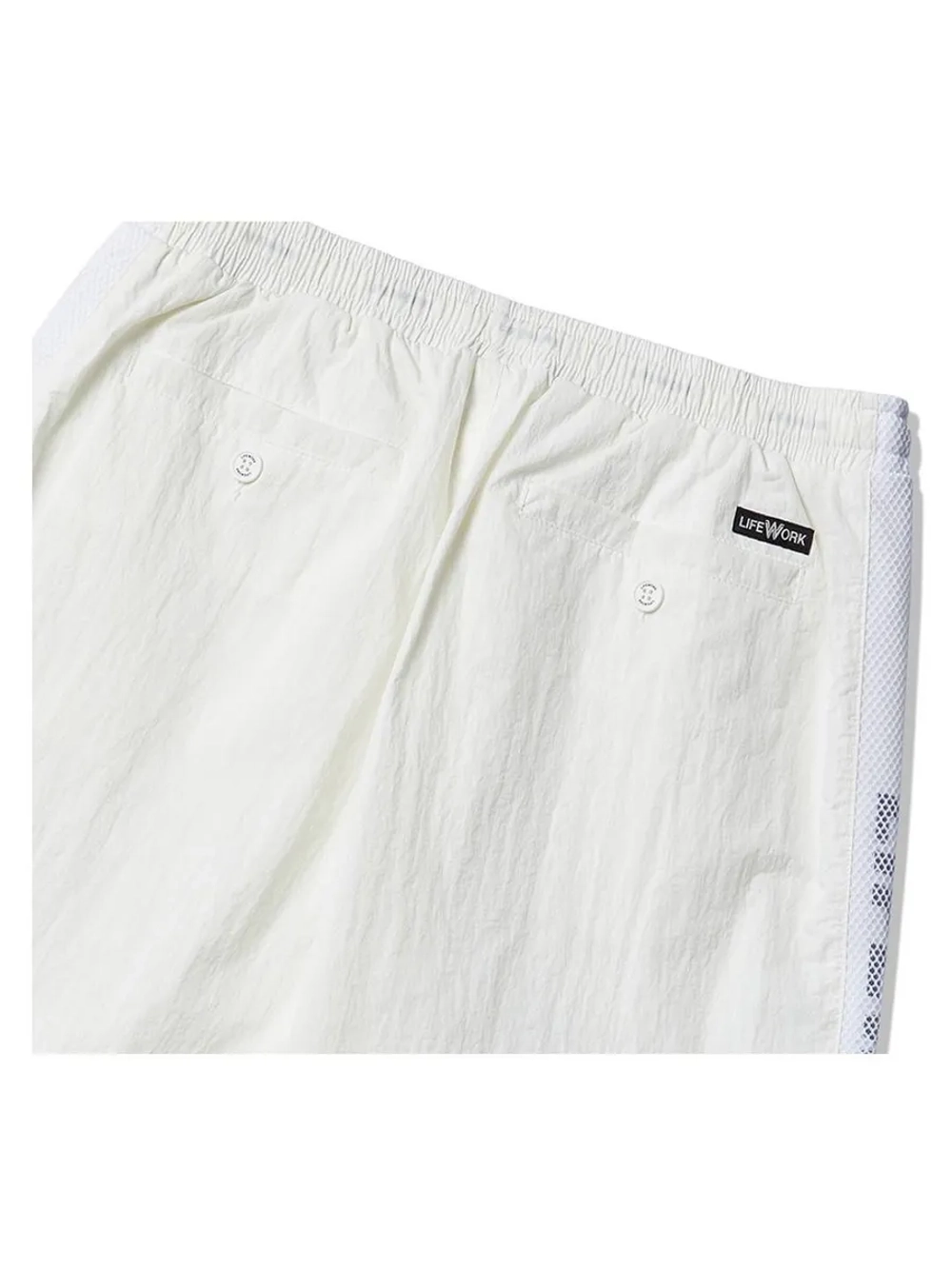 Шорты нейлоновые с сетчатыми полосками