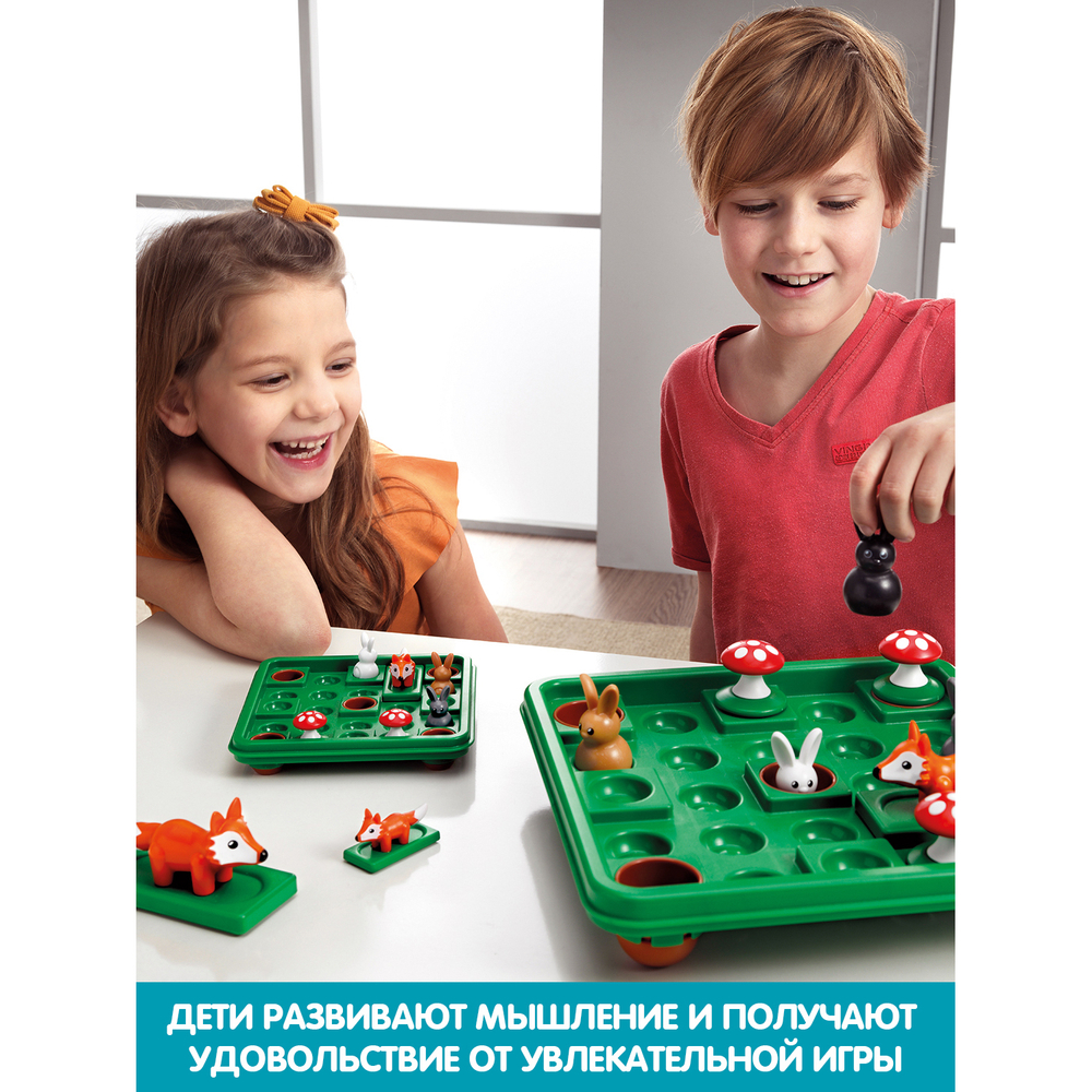 Логическая игра головоломка Зайчики