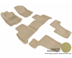 Коврики салона текстильные для Mercedes-Benz (X166) 12- Sotra 3D VIP беж.. Артикул ST 73-00096