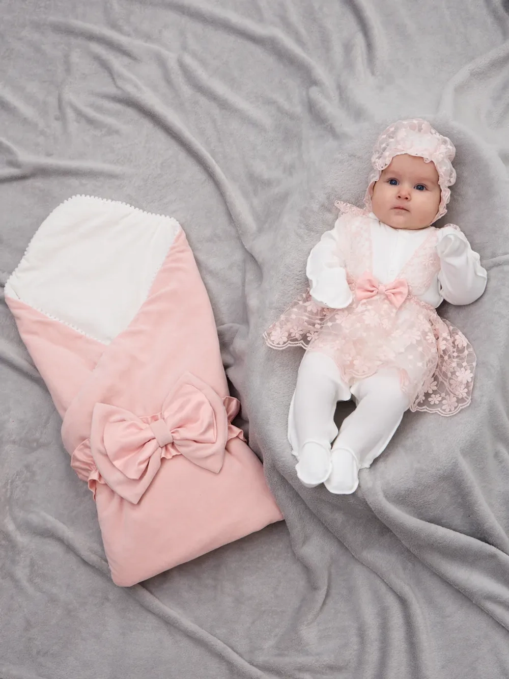 Конверт на выписку новорожденного весна