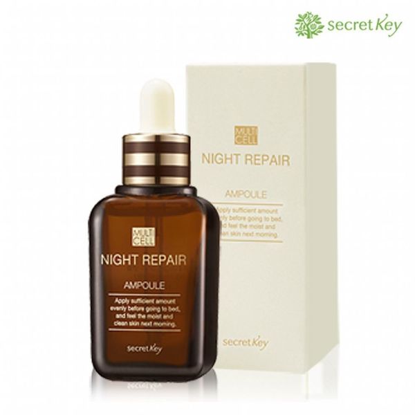 Ночная сыворотка с anti age эффектом Secret Key Multi Cell Night Repair Ampoule.