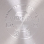 Чайник из нержавеющей стали 3,6 л «Роскошь» со свистком, оранжевый