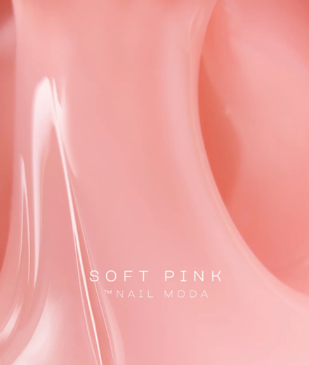 Nail Moda Builder Gel Soft Pink - Гель моделирующий камуфляж, 30мл