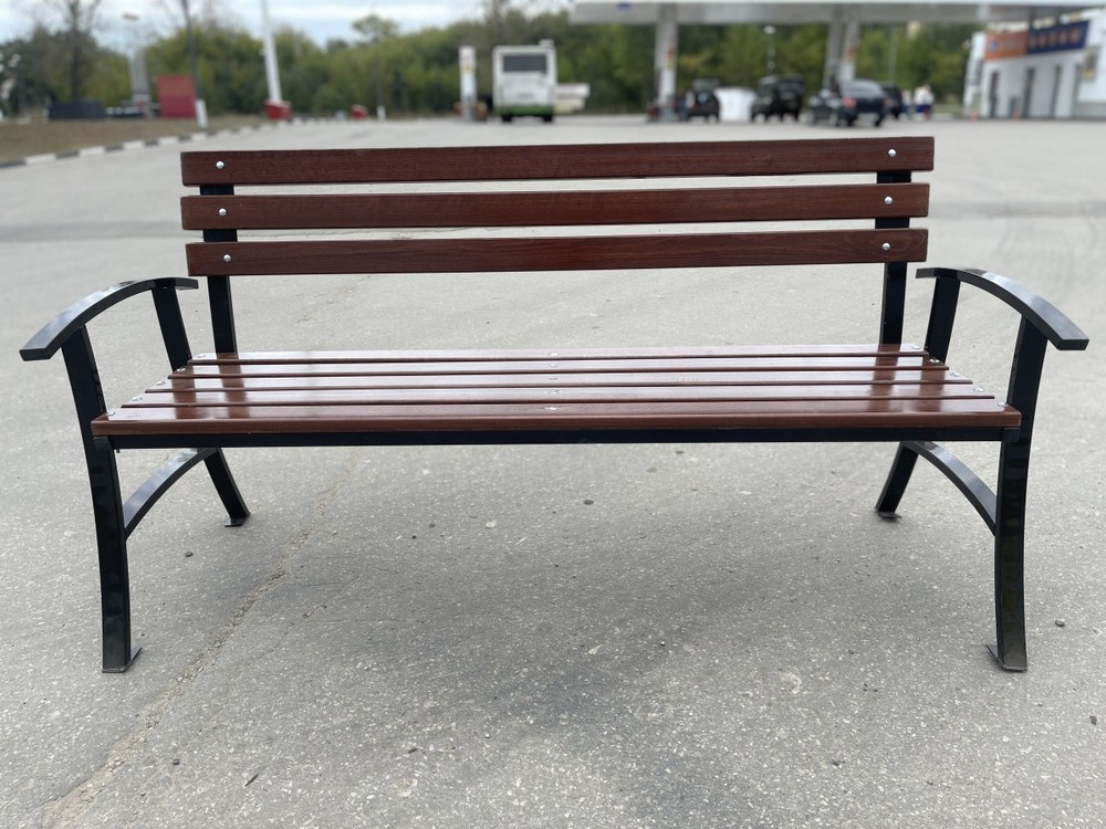 Скамейка "Вояж со спинкой" 1,5 м.