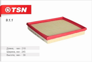 Фильтр воздушный TSN 9.1.1 (DAEWOO: NEXIA. ESPERO. CIELO OPEL: Kadett E.)
