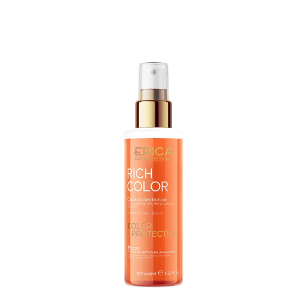 EPICA Professional Rich Color Масло для защиты цвета окрашенных волос, 100 мл