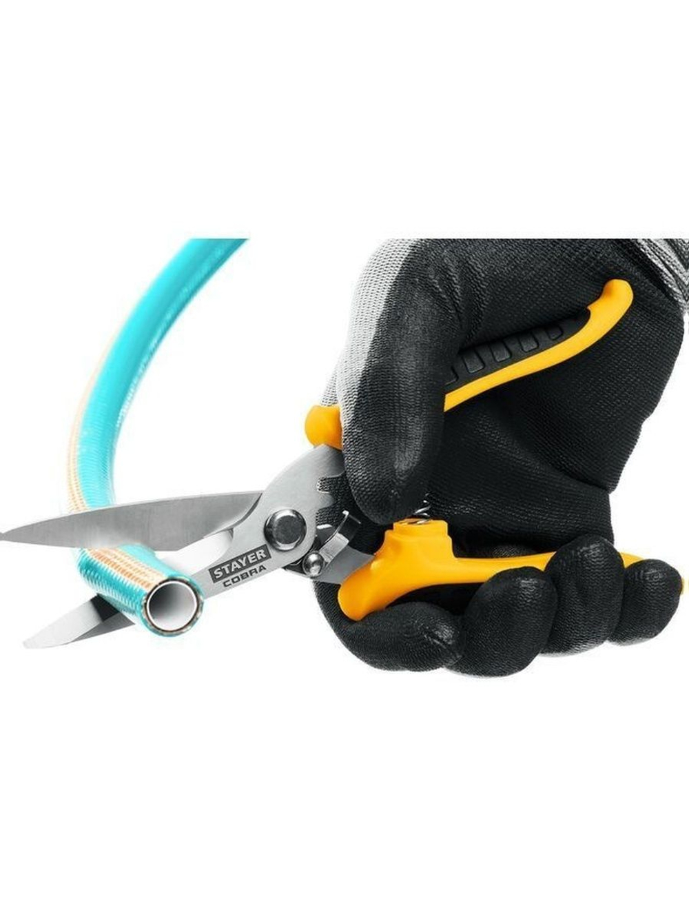 Ножницы строительные хозяйственные для сада, универсальные STAYER COBRA 200 мм
