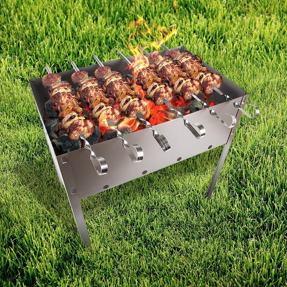 Мангал сборно-разборный 40х24х35см. Ecos