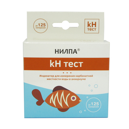 НИЛПА Тест для измерения карбонатной жесткости (KH)
