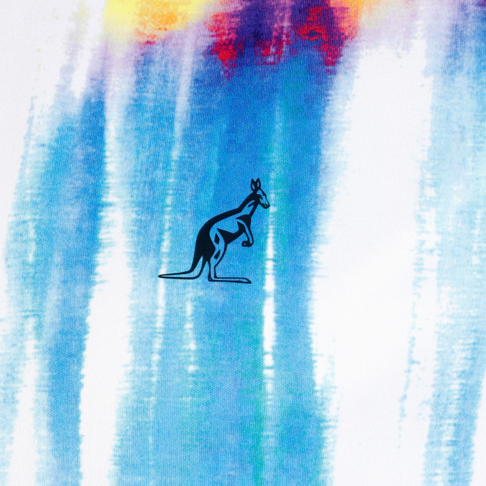 Мужское теннисное поло Australian Ace Blaze T-Shirt Men - White