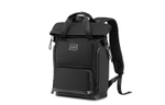 SAMSONITE Microfiber Synthetic Leather Backpack Unisex Black/Khaki
