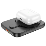 Внешний аккумулятор HOCO J117 с беспроводной зарядкой, 2A, 5000 mAh