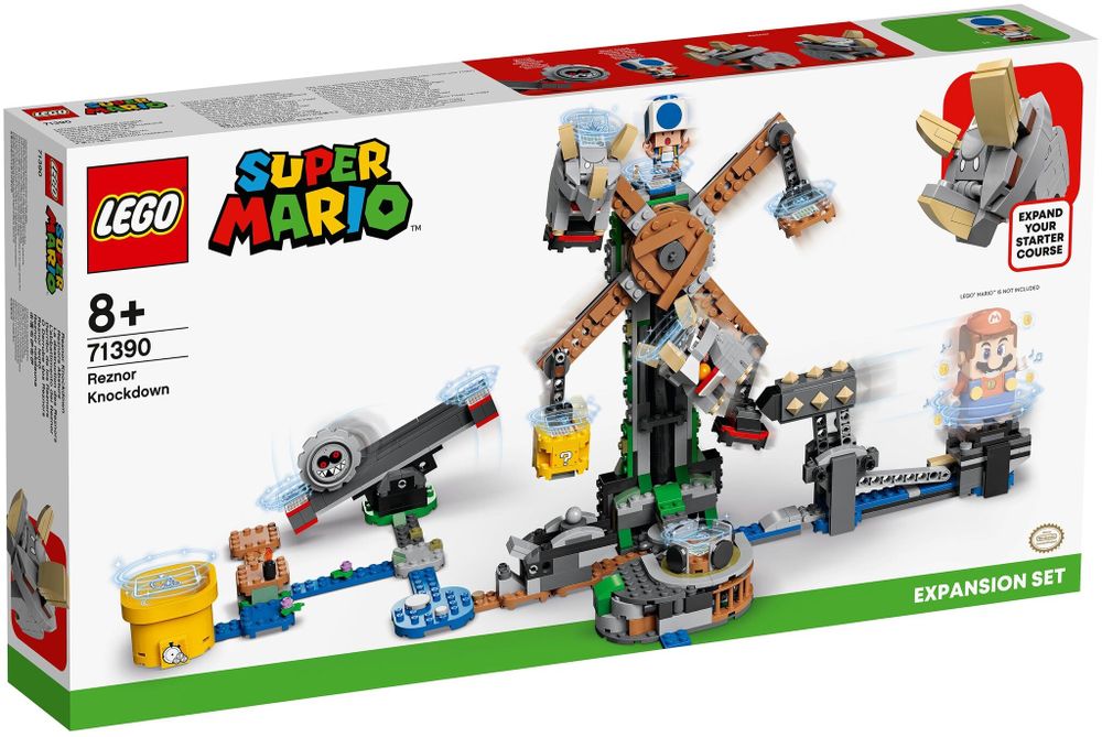 Конструктор LEGO Super Mario 71390 Дополнительный набор &quot;Нокдаун резноров&quot;