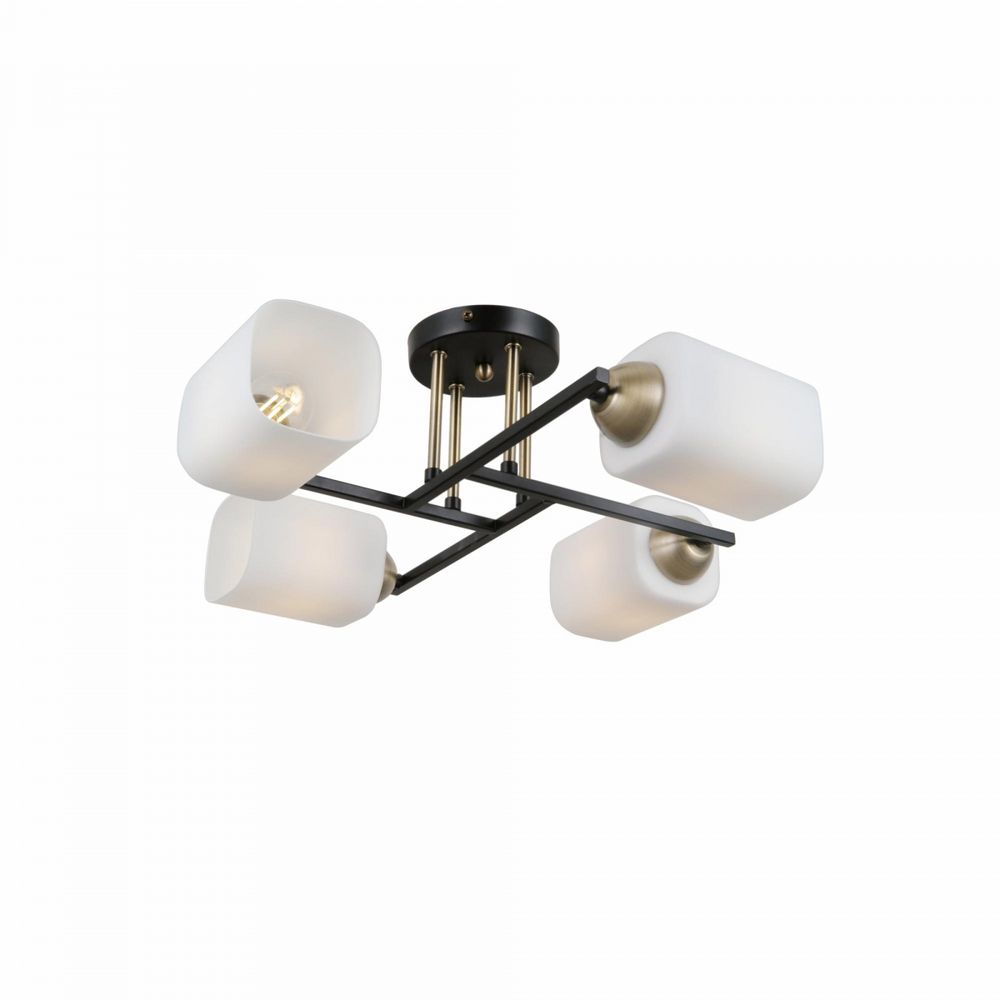 Citilux Генри CL130245 Люстра потолочная Чёрная