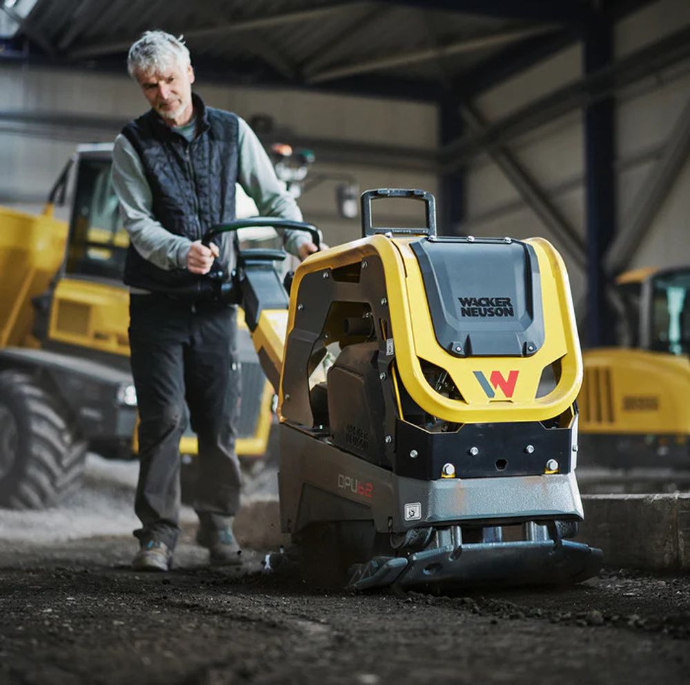 Виброплита дизельная Wacker Neuson DPU 6260 Hehp профессиональная - [475 кг / 62 кН / Hatz 1B50]