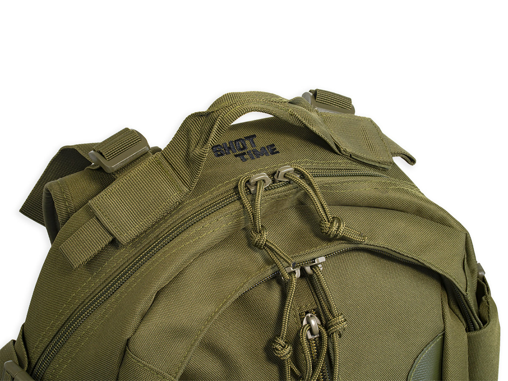 Рюкзак ShotTime городской Basic 25л, полиэстер 900D, олива, ST-BP-701 9-OD