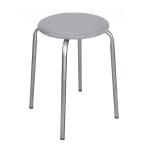 Табурет «Эконом» 32см цв.сиденья-серый ТЭ2/С