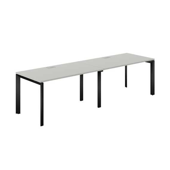Рабочая станция Призма s-b-s 2800х800х750 П‑образный каркас PR.226