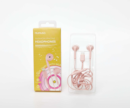 Проводные наушники Mumuso для iPhone