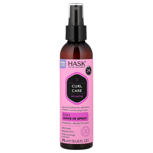 Hask Beauty, Curl Care, несмываемый спрей 5 в 1, 175 мл (6 жидк. унц.)