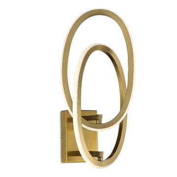 Бра LED 25W 4000K SL6505.211.25 золото Abra ST-Luce