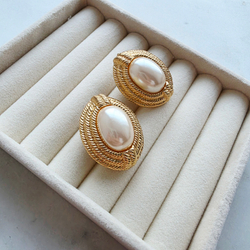 Клипсы Givenchy с жемчугом