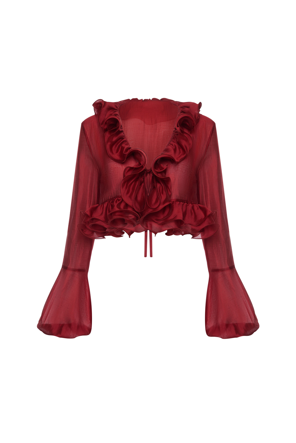 Пляжный комплект Maddy Burgundy Bordo