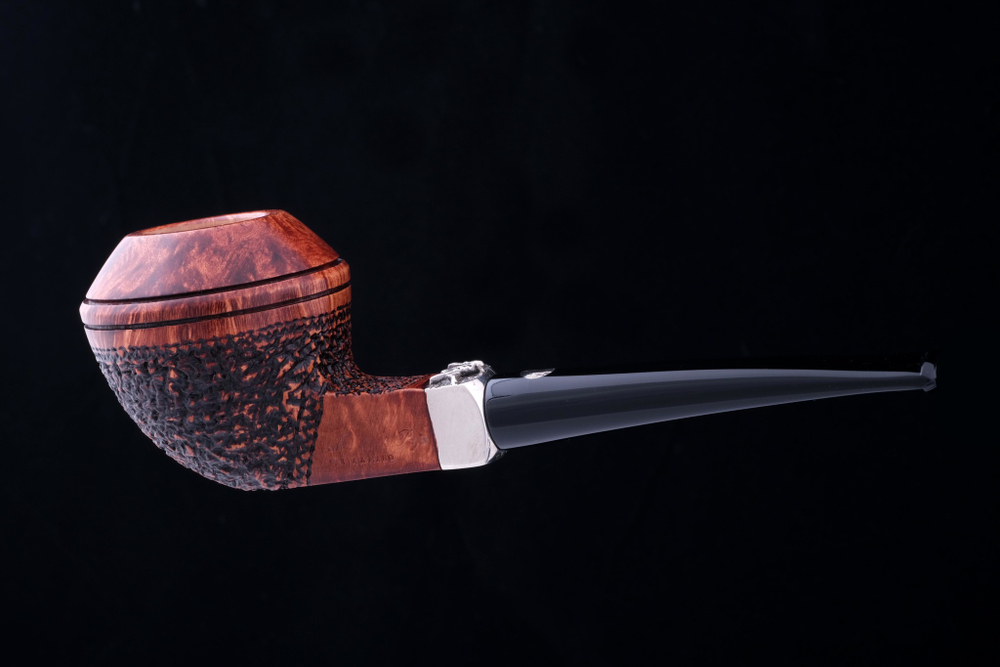 Курительная трубка Mastro De Paja Rustic OB S, M651-4