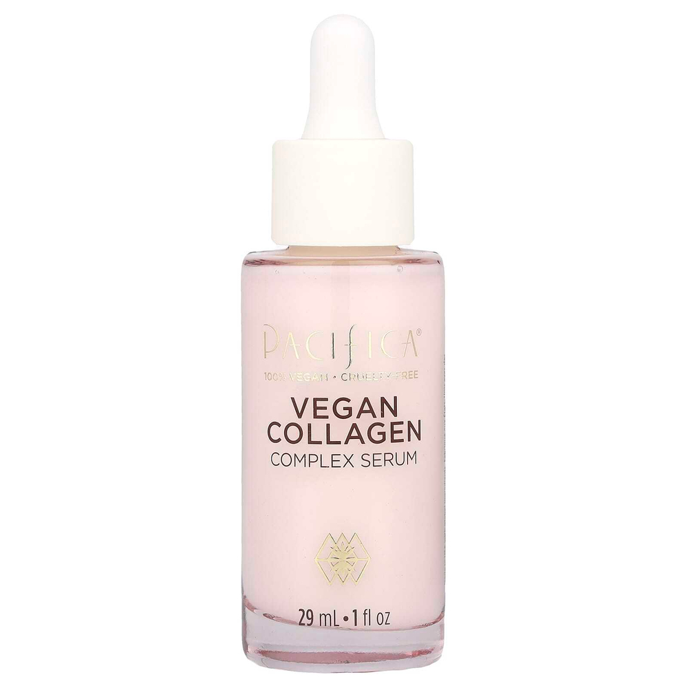 Pacifica, Vegan Collagen, Комплексная сыворотка, 1 жидкая унция (29 мл)