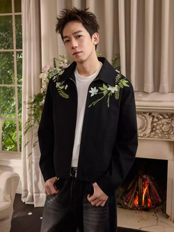 Куртка HARSHandCRUEL "Flowers" Zip Jacket